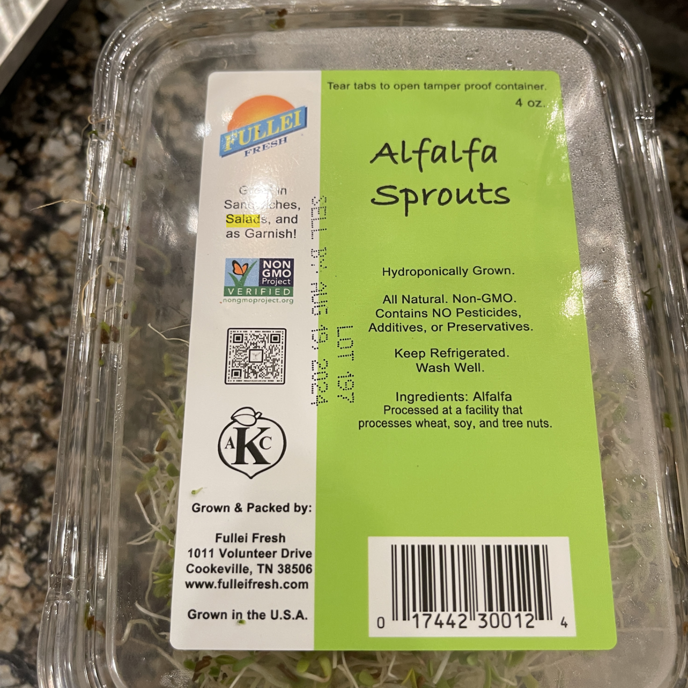 Dr. Rich’s Recipes: Alfalfa Sprouts